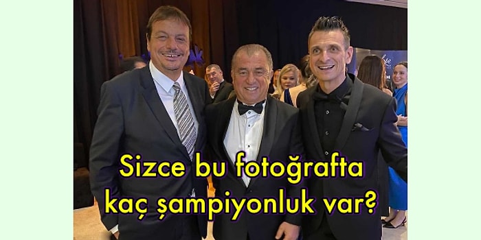 Sizce Bu Fotoğrafta Toplam Kaç Şampiyonluk Vardır? 🏆