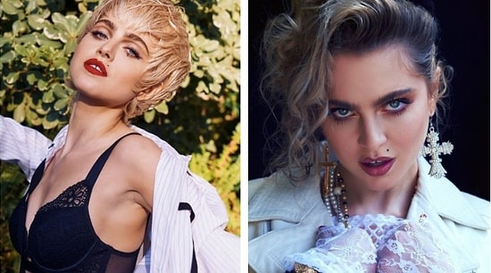Молодая актриса воплощает Мадонну, чтобы получить роль в ее биографическом фильме