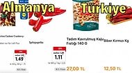 50 Euro'ya Almanya'daki, 50 TL'ye Türkiye'deki Marketlerden Neler Alabileceğinizi Karşılaştırdık!