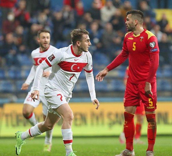 Milliler, 22. dakikada Kerem Aktürkoğlu'nun golüyle beraberliği sağladı. 60. dakikada Orkun Kökçü, Ay Yıldızlıları 2-1 öne geçirdi.