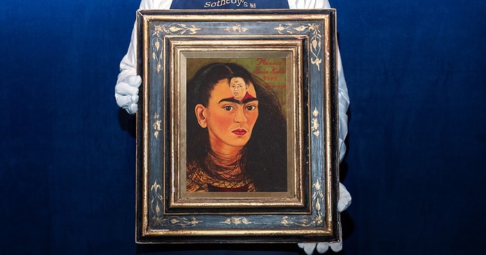 Frida Kahlo'nun Otoportresi 34,9 Milyon Dolara Satıldı