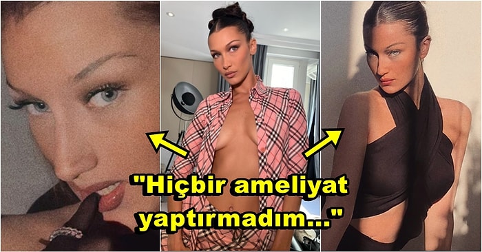 Bella Hadid'e Benzerliği ile Dikkatleri Üzerine Çeken ve Bu Sayede Ünlü Olan Genç Kadın