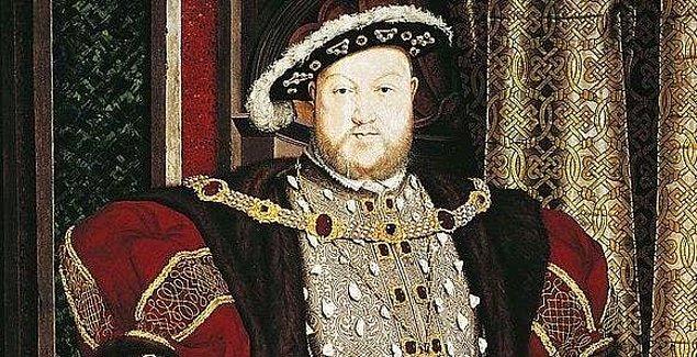 6. Bu portrede Kral VIII. Henry hindi bacağı tutuyor olabilir mi?