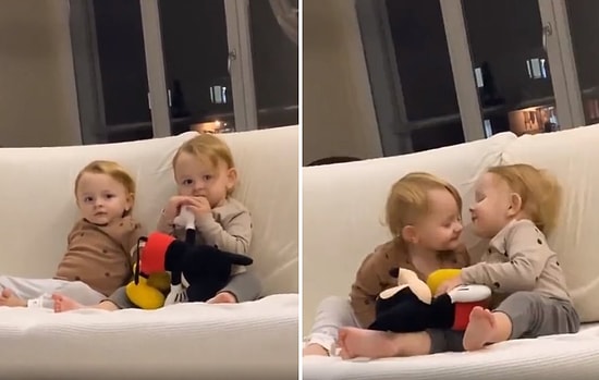 Var Bi' Hayalimiz... İkiz Çocukların İzlerken Gözlerinizden Kalpler Fışkırtacak Muhteşem Anları