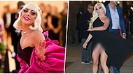 Rüzgarlı Havada Giydiği Elbisesini Dizginleyemeyen Lady Gaga Görünen İç Çamaşırı İle Gündem Oldu!