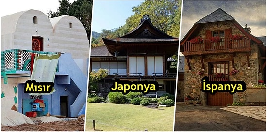 Biri Bizi Işınlasın! Dünyanın 27 Ülkesinden Birbirinden İlginç Köy Evleri