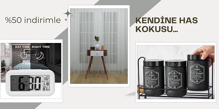 Ev Ürünlerinde Fırsat Var! Her Zaman Evinizde Olması Gereken 12 Parça