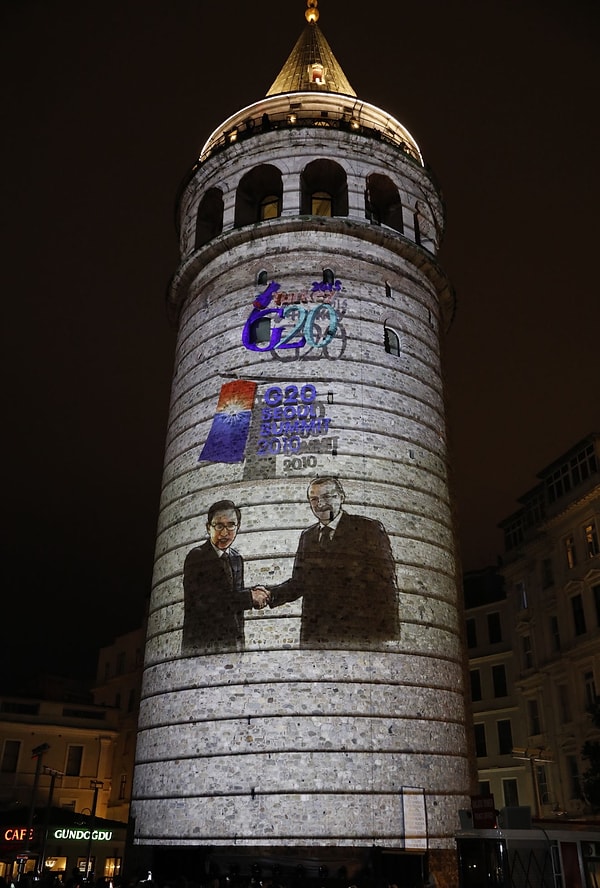 Galata'da Kutlama