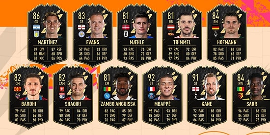 Burak Yılmaz ve Mbappe'nin Dahil Olduğu Haftanın Takımı, FIFA 22'ye Geldi!