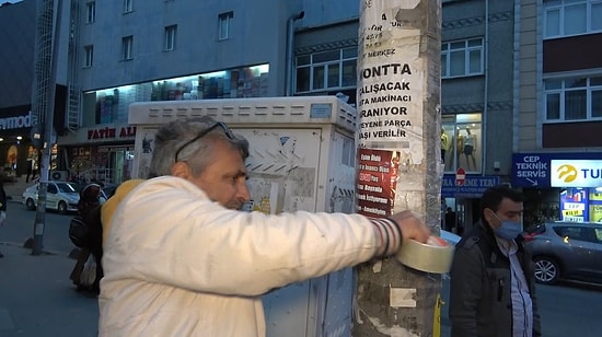 10 Yıl Önce Eşini Kaybetti: Hayalindeki Kadını Elektrik Direklerinde Arıyor