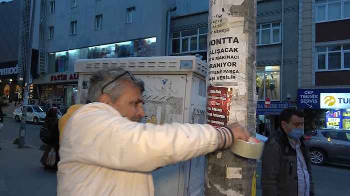 10 Yıl Önce Eşini Kaybetti: Hayalindeki Kadını Elektrik Direklerinde Arıyor