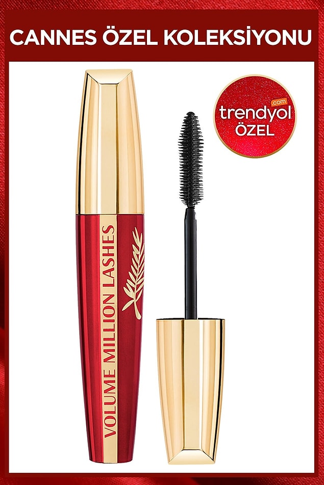 4. L'Oréal Paris'in en ikonik ürünlerinden biri olan bu maskara şimdi özel bir seriyle karşımızda: L'Oréal Paris Cannes Koleksiyonu!