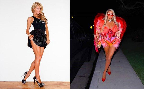 8. İş insanı ve moda ikonu Paris Hilton hangi etkinlikte poz veriyor olursa olsun bacaklarını çapraz halde tutmayı ihmal etmiyor.