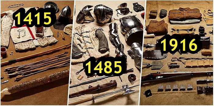 1066'dan Günümüze Bir Askerin Malzemelerinin Değişimini Gösteren 10 Fotoğraf