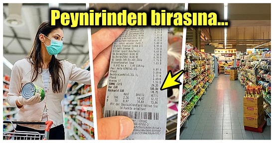 Almanya'da 30 Euroya Marketi Silip Süpüren Sosyal Medya Kullanıcısının Hayatımızdan Soğutan Paylaşımı