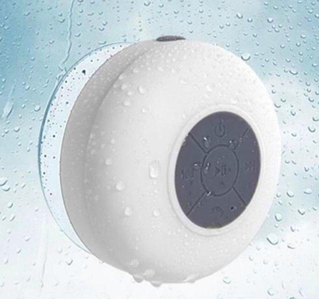 1. Su geçirmez duş hoparlörüyle kaliteli bir banyo keyfi sizi bekliyor!