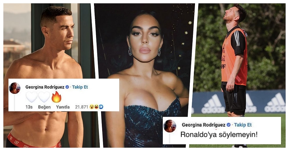 Dünyanın En Başarılı Futbolcularından Messi'nin Fotoğrafına Ronaldo'nun Eşinden Kalpli Alevli Yorum Geldi