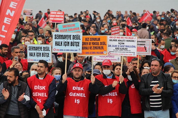 'Geçinemiyoruz' Diyen İşçiler Hükümeti İstifaya Çağırdı