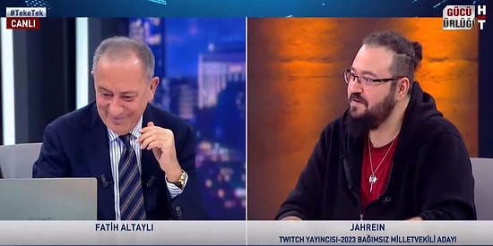 Jahrein, Habertürk'te Neler Söyledi: "Tweeti Ben Atıyorum Zaten. Siz Vekil Olarak Ne Yapıyorsunuz?"