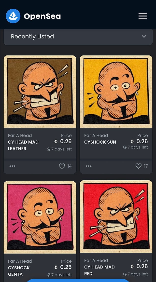 Satışa Çıkan Cem Yılmaz NFT'leri