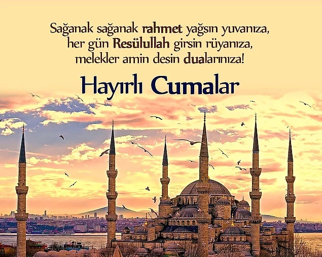 Güzellikler içinizi aydınlatsın, yüzünüzden ve yüreğinizden tebessüm eksilmesin. Rabbim, sevdiği kullarından eylesin sizleri ve tabi ki bizleri. Hayırlı cumalar dilerim.
