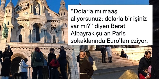 Uzun Zamandır Sırra Kadem Basan Berat Albayrak Paris'te Görüntülendi