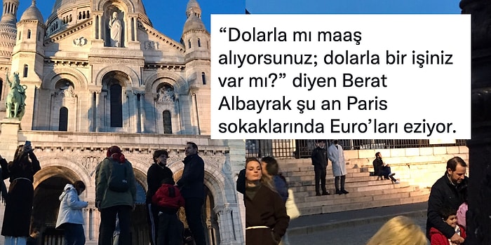 Uzun Zamandır Sırra Kadem Basan Berat Albayrak Paris'te Görüntülendi