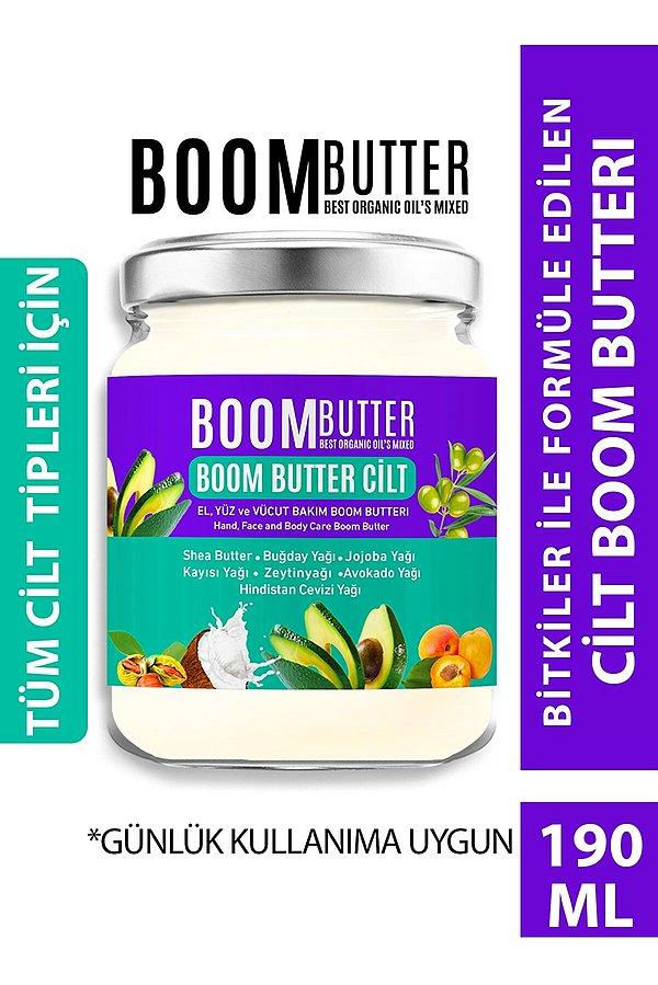 7. Boom Butter Cilt Bakım Yağı