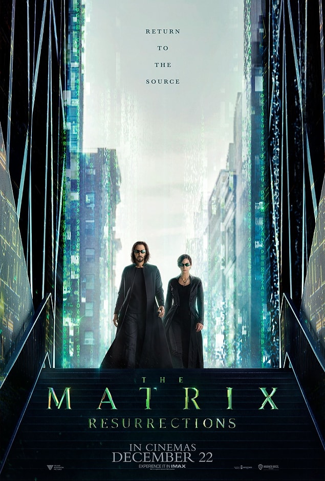 1. The Matrix: Resurrections’tan iki yeni poster yayınlandı.