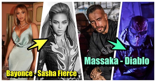 Kariyerleri Boyunca Alter Ego Kimlikleriyle de Hayranlarıyla Buluşarak Herkesi Şaşırtan Ünlüler