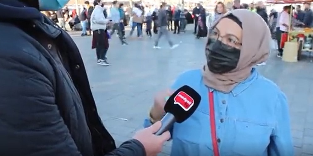 Sokak Röportajında Mikrofon Uzatılan Kadın:"Türkiye'yi Karalamak İçin Ekonomiyi Bahane Ediyorlar"
