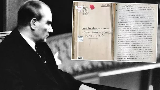Atatürk'ün Hiç Bilinmeyen Röportajı Ortaya Çıktı! İngiliz Arşivinde Bulunan Röportajda Dikkat Çeken Sözler...