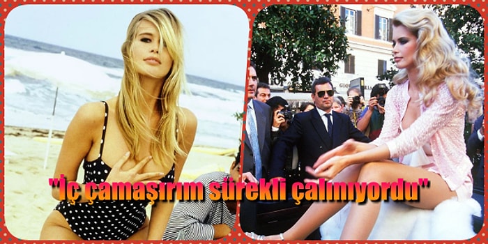 Güzelliğiyle Bir Döneme Damga Vuran Claudia Schiffer İç Çamaşırını Koruyan Bir Güvenlikçi Olduğunu Açıkladı!