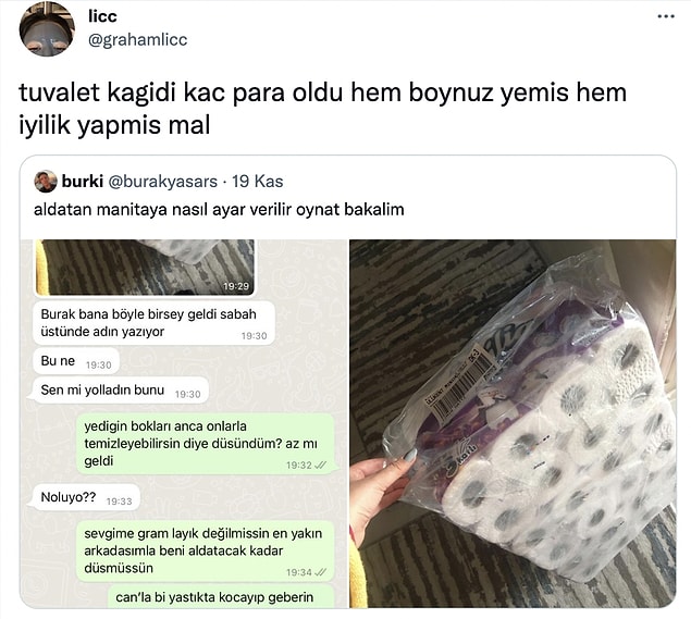10. Ülke ekonomisi öyle bir hal aldı ki, artık ağız tadıyla öç bile alamıyoruz. 😠
