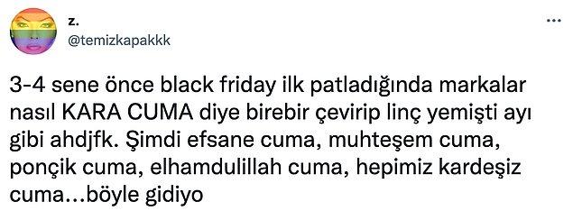 11. Black Friday'e Türkiye'de anlamsızca duyar yeme şoku. 🤪
