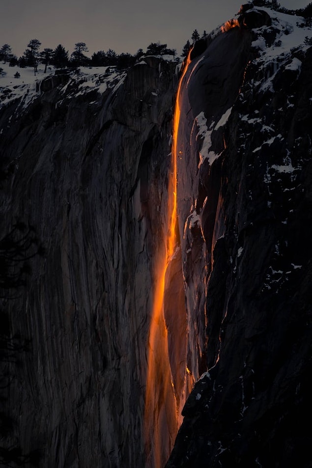 16. Firefall, Yosemite Vadisi: