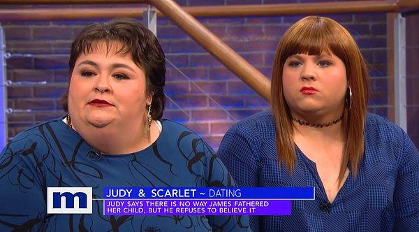 The Maury Show'da 2019 yılında yayınlanan ancak tekrardan gündem olan görüntülerde, Judy eski eşi James'i aldattığını ve çocuğun ondan olmadığını söylüyor.