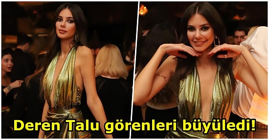 Deren Talu Doğum Günü Kombiniyle Göz Kamaştırdı!