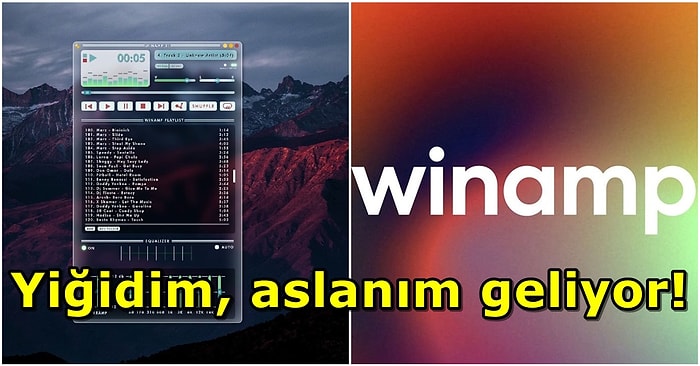 Efsane Müzik Servisi Winamp, Yepyeni Tasarımı ile Gönülleri Fethetmeye Geliyor