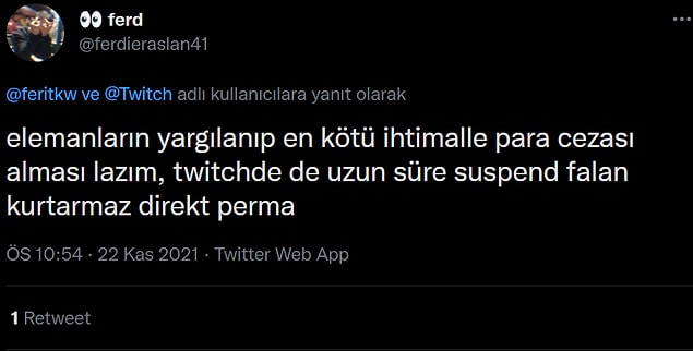 Tweet'e gelen tepkiler 👇