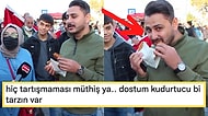 Kudurtma Makinesi Ayağınıza Geldi! Sokak Röportajındaki Sakin Tavırlarıyla Kendisine Hayran Bırakan Adam