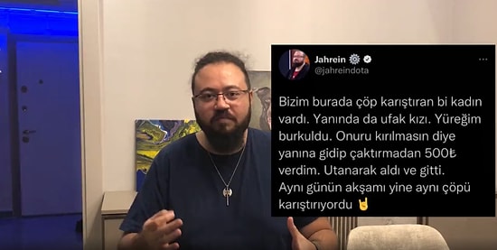 Jahrein Başına Gelen Dolandırıcılık Hikayesini Anlattığı ve Linç Yemesine Neden Olan 500 TL Tweetini Açıkladı