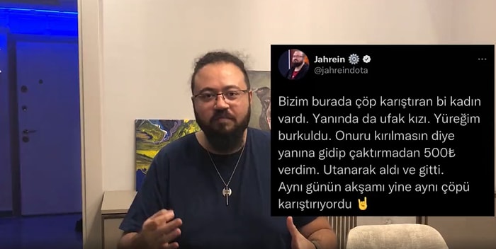 Jahrein Başına Gelen Dolandırıcılık Hikayesini Anlattığı ve Linç Yemesine Neden Olan 500 TL Tweetini Açıkladı