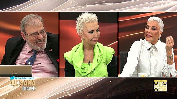 Ünlü isim Seyhan Soylu’nun moderatörlüğünü yaptığı Flash TV’de yayınlanan ‘Al Sana Haber’e konuk oldu.