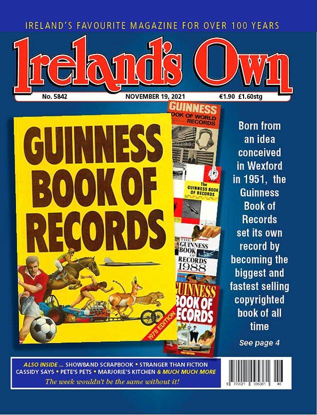 20. Guinness Rekorlar Kitabı tüm zamanların en hızlı ve en çok satan kitabı olarak Guinness Rekorlar Kitabı'na girdi.