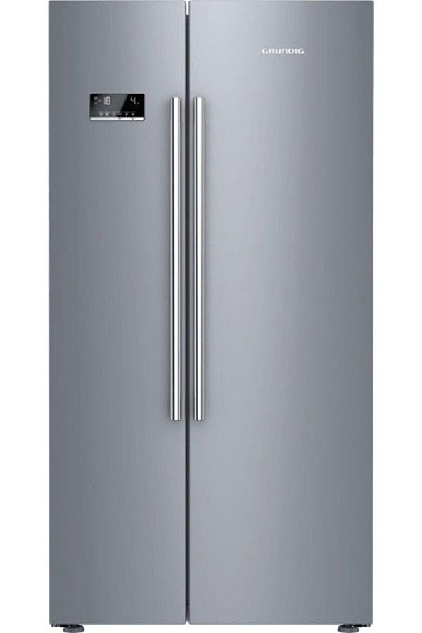 8. Çift kapılı buzdolaplarını seviyorsanız Grundig'in GSND 6383 modeli indirimde.