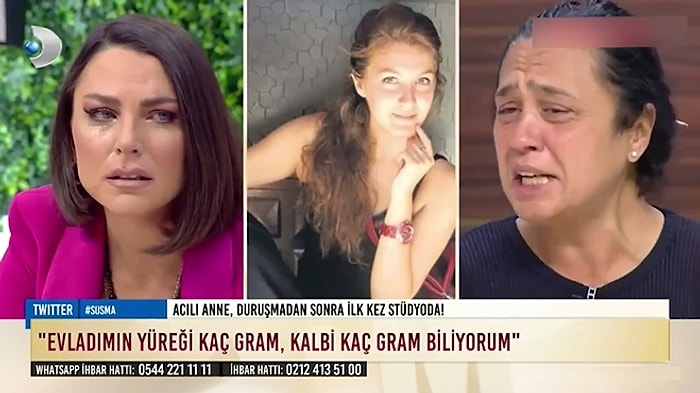 Ece Üner, Annenin Feryatları Sonrası Stüdyoda Gözyaşlarını Tutamadı: 'Adı Yağmur, Bugün de Yağmur Yağıyor'