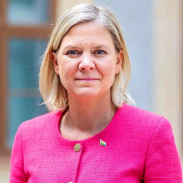 İsveç Parlamentosu'nda güvenoyu alan Sosyal Demokrat Parti lideri Magdalena Andersson, ülkenin ilk kadın başbakanı oldu.