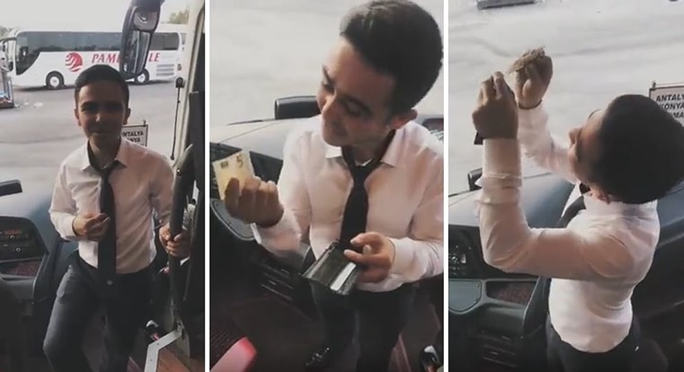5 Euro Bahşiş Alan Otobüs Muavininin İzlerken Gözlerinizden Kalpler Fışkırtacak Anları