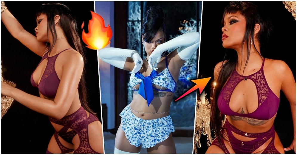 Rihanna'nın Kendi Markası İçin Yeni Yıla Özel İç Çamaşırlarıyla Verdiği Pozlar Sosyal Medyayı Salladı!